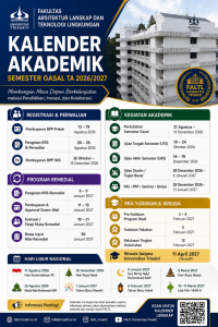 Kalender Akademik FALTL TA.2026/2027
